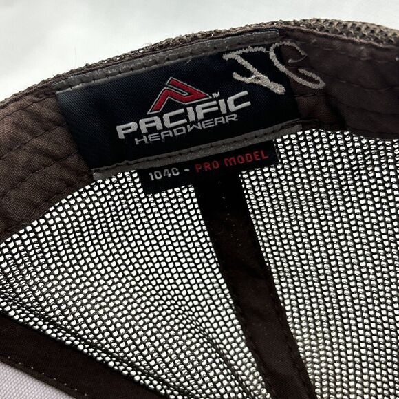 True South Trucker Hat Cap 104C Pro Model Brown Embroidered Distressed‎ - Picture 11 of 16